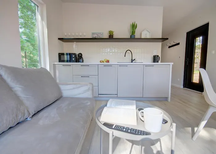 Деревянный коттедж Resort Hel Domki Letniskowe