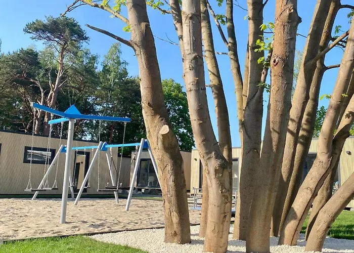 Деревянный коттедж Resort Hel Domki Letniskowe *