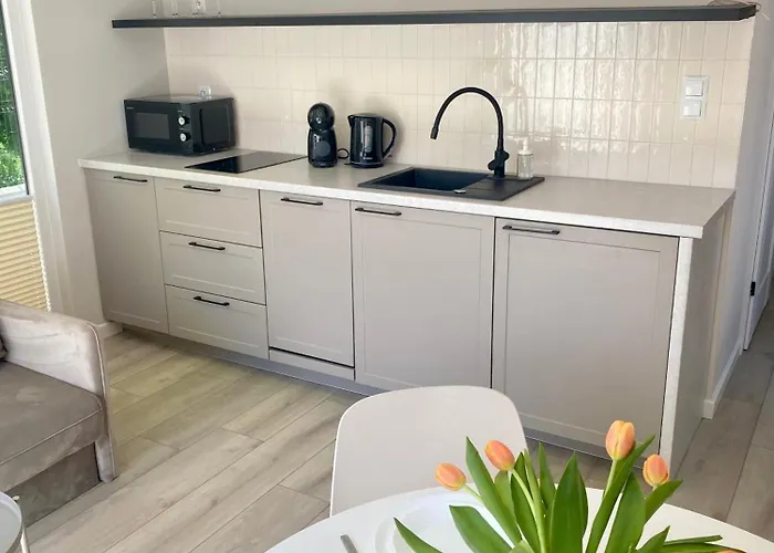 Деревянный коттедж Resort Hel Domki Letniskowe Хель