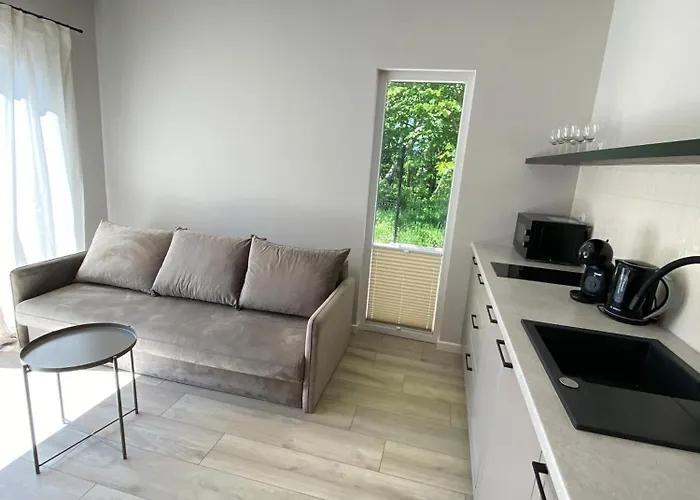 Деревянный коттедж Resort Hel Domki Letniskowe