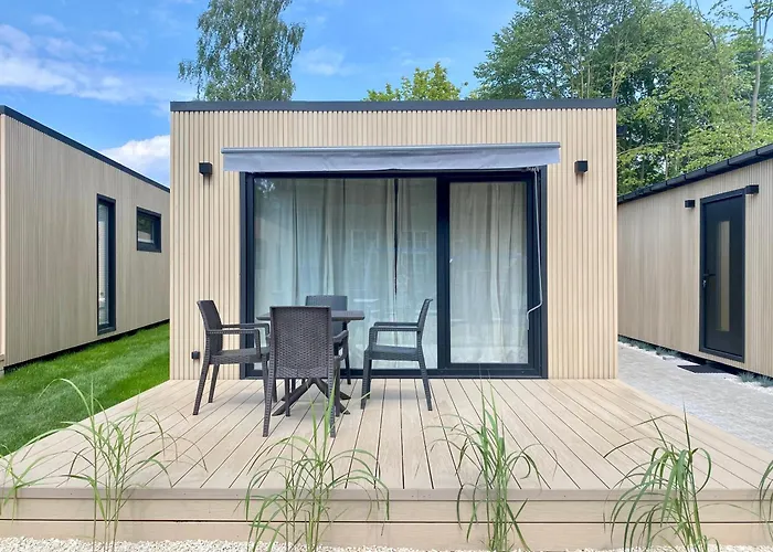 Resort Hel Domki Letniskowe Деревянный коттедж Хель