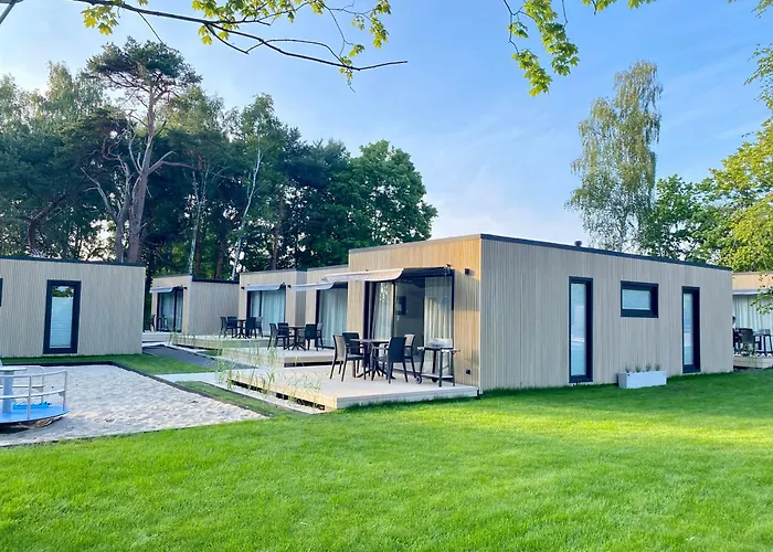 Resort Hel Domki Letniskowe Деревянный коттедж