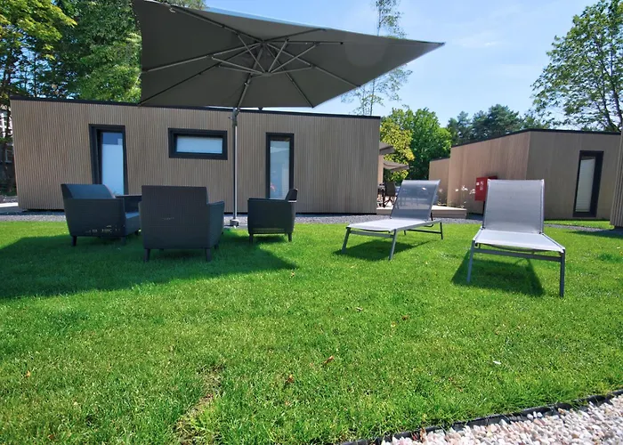 Деревянный коттедж Resort Hel Domki Letniskowe